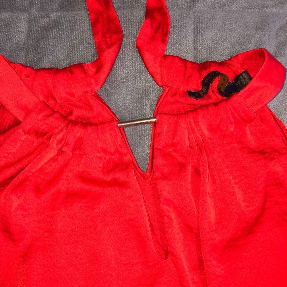 Red blouse - Picture 2 of 2